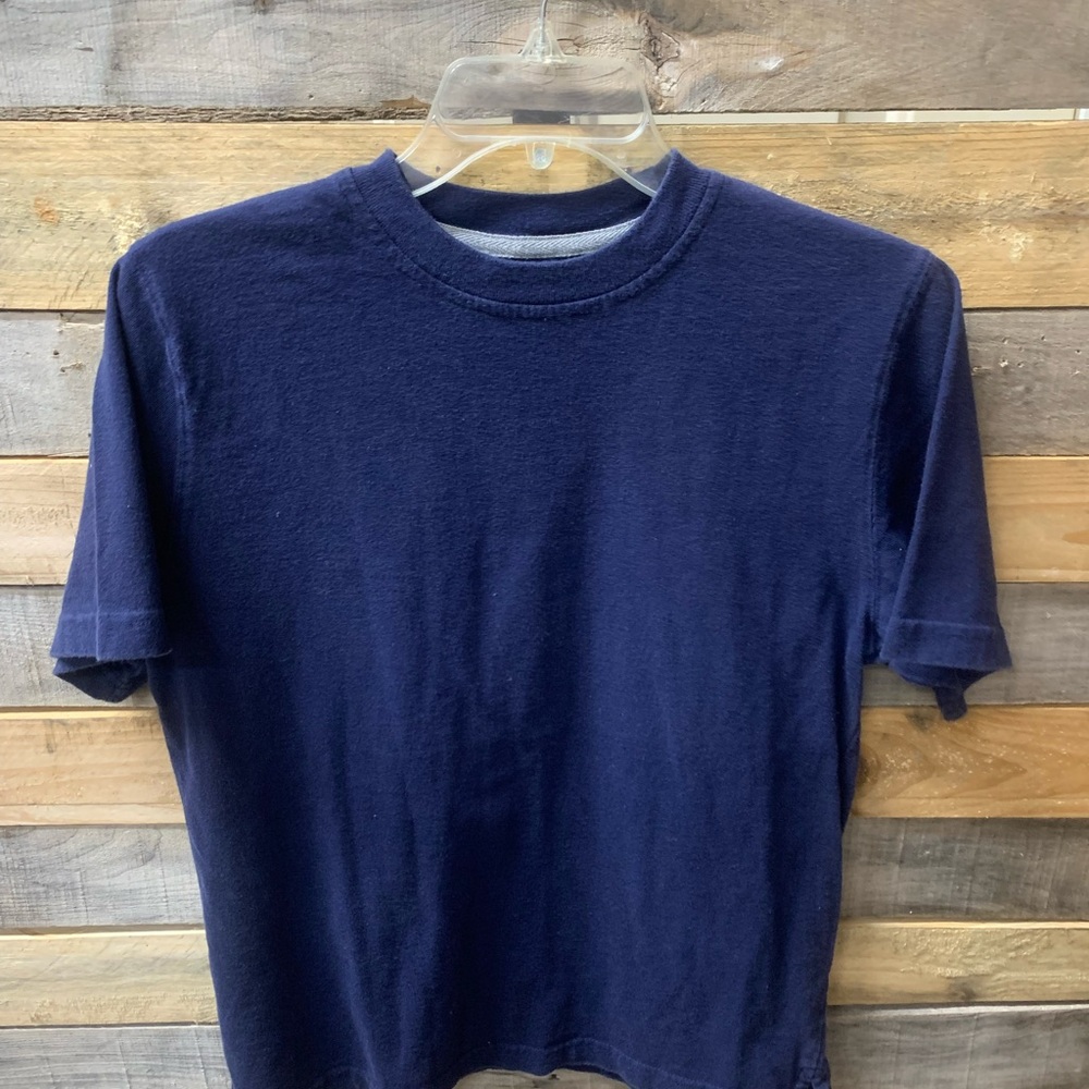 Mens Size Medium Short Sleeve Navy T-Shirt
